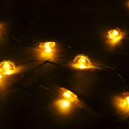 Taco LED String Lights - Battery Operated Stoner Room Decor Indoor String Lights